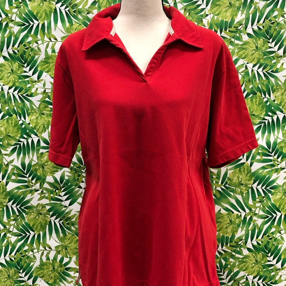 Red Rebecca Malone polo